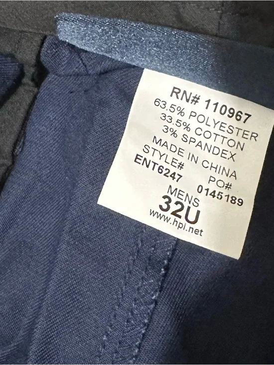 Men's Navy Work Pants Size 32 | 6 Pockets
Durable | New - Picture 11 of 12